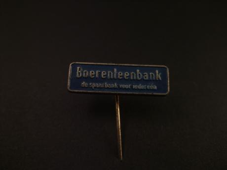 Coöperatieve Centrale Boerenleenbank ( nu Rabobank De naam komt van Raiffeisenbank-Boerenleenbank